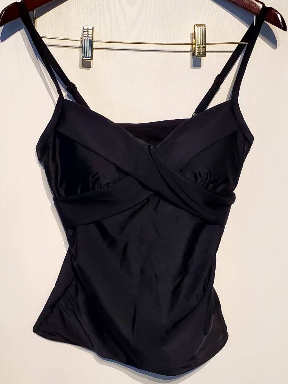 Women's Black Tankini Size Med - A Perfect 10 - Save $